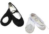 Балетки (ткань+кожа)