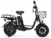 Электровелосипед Eltreco Khan Monster 1 (Черный-3321)