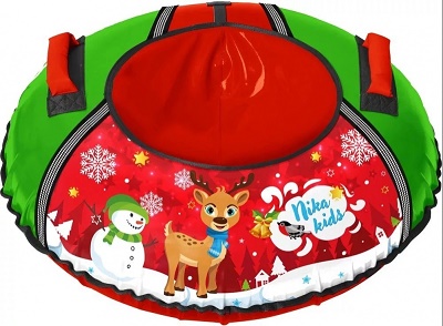 Олененок красный-зеленый