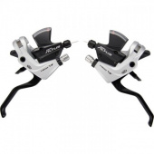 Шифтер Shimano Altus, M370,  3x9ск, тр.+оплетк, серебр.