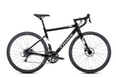 Гравийный велосипед TRINX CLIMBER 3.2 (рама 560 мм, black grey white)