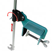 Струбцина для крепления эхолота Практик