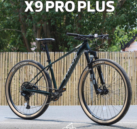 TRINX X9 PRO green silver 1