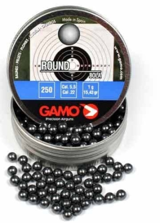 Пуля пневм.GAMO Round, кал.4,5 мм., (250 шт.)