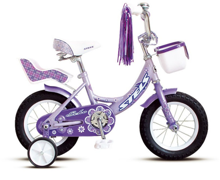 Детский велосипед 16 дюймов STELS Echo фиолетовый
