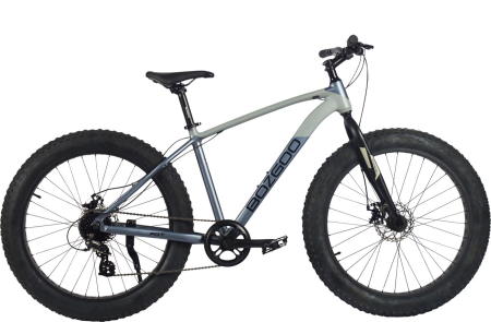 Велосипед фэтбайк BOZGOO Inizio 26" (рама 19, graphite/lite gray)