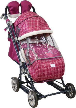 Ника Детям 8-3 вишневый в клетку