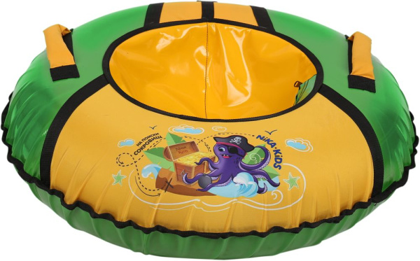 Сокровища зеленый-желтый