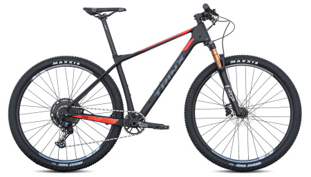 Велосипед TRINX V1000 PRO (15, Matt black red grey)