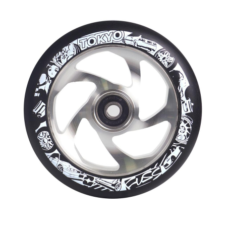 Tokyo fuss Dorisha wheel silve_black