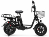 Электровелосипед Eltreco Khan Monster 1 (Черный-3321)
