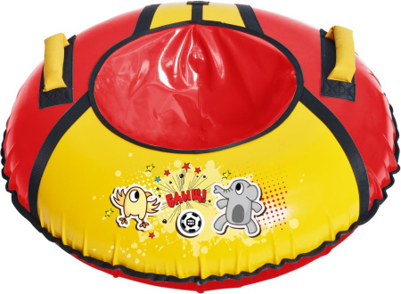 Футболисты красный-желтый